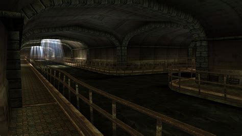Underground Sewer Tunnel