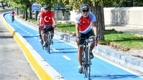 Ankara Da Ataya Sayg Bisiklet Turu