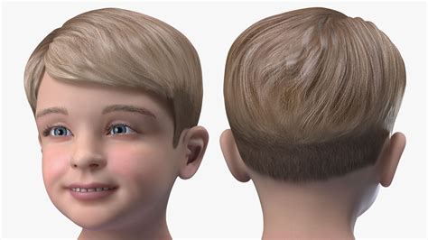 Realistic Child Boy Home Style 3d Model 149 3ds Blend C4d Fbx