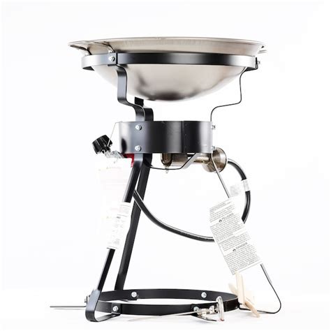 King Kooker Wok Cooking 1 Burner Propane 20 Lb Tank Manual Iron Outdoor Burner 24wc At