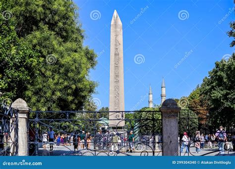 Obelisk Of Theodosius Istanbul Editorial Image Cartoondealer