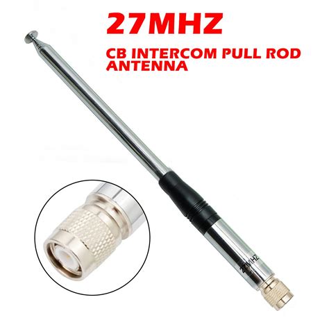 27Mhz Antenna Telescopic Rod 9in To 51in HT BNC Antennas For CB