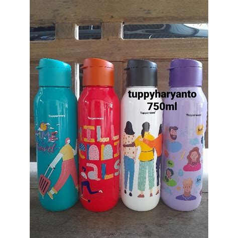 Jual Botol Minum Botol Eco Fancy Ml Tupperware Pcs Shopee Indonesia