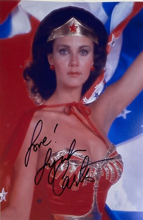 Autograph Signed Lynda Carter Photo