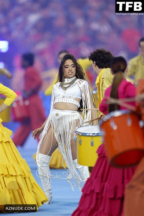 Camila Cabello Sexy Seen Flaunting Her Hot Curves During Her Performance At The Champions League