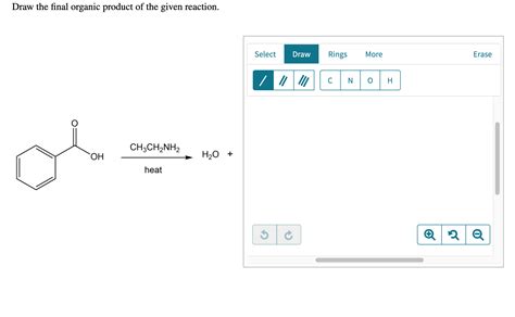 Solved Draw The Final Organic Product Of The Given Reaction Chegg