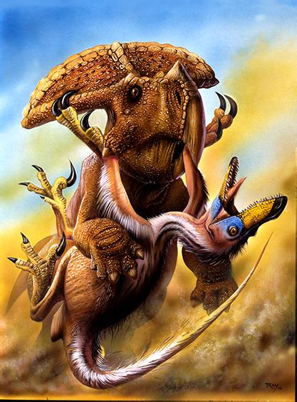 Image - Protoceratops-vs-velociraptor-copy.jpg | Dinosaur Wiki | FANDOM powered by Wikia