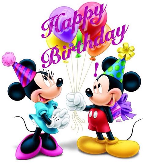 Birth Day Mickey Mouse Christmas Minnie Birthday Mickey Mouse And