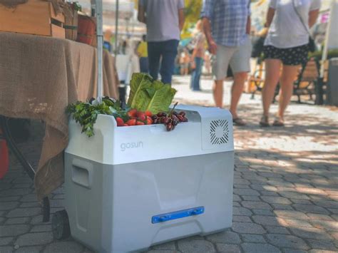 Gosun Chill Solar Powered Cooler Doesnt Require Ice To Keep Beer Cool