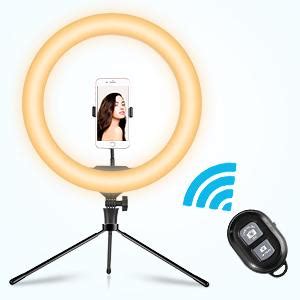 Amazon Yesker 10 Selfie Ring Light With Stand 51 Inch Floor And