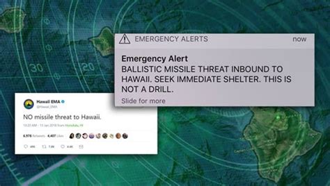 Hawaii Emergency Officials Say Ballistic Missile Threat Alert Was A Mistake Fox 32 Chicago