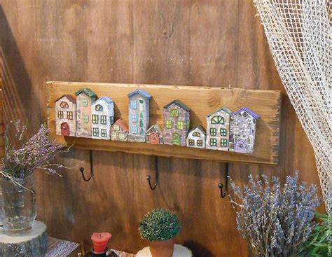 Вешалка-панно "Улица Счастливая" в интернет-магазине на Ярмарке ...