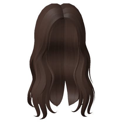 Super Long Hair In Brown Roblox