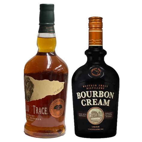 Buffalo Trace Store Pick Bourbon & Cream (2 Bottle Set) – Twin Oaks ...