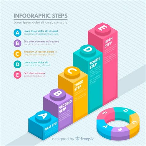 Tapes Infographiques Isom Triques Vecteur Gratuite