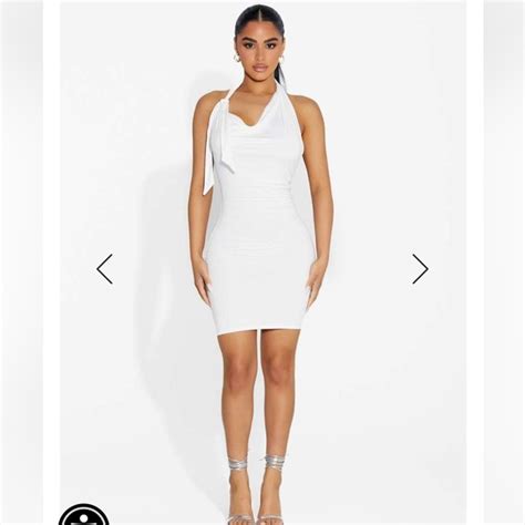 Naked Wardrobe Dresses Naked Wardrobe Tie Me Down Mini Dress Poshmark