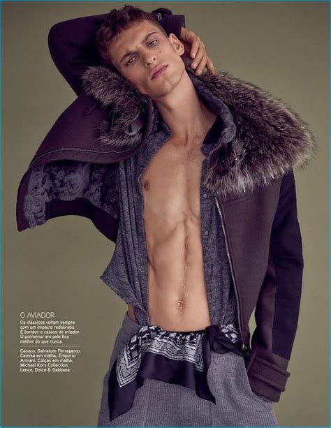 Runway Report David Trulik Makes A Strong Impression For Gq Portugal