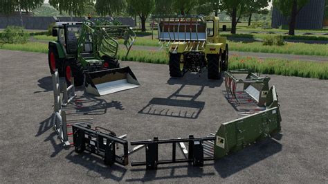 Baas Frontloader Tool Set V1 1 Fs22 Mod Farming Simulator 22 Mod