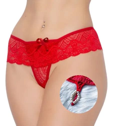 Kit Calcinha Fio Lingerie Sexy Tailandesa Pérolas Parcelamento sem juros