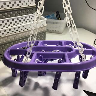 Varal Sanshin Oval Prendedores Meias Lingerie Intimas Shopee Brasil