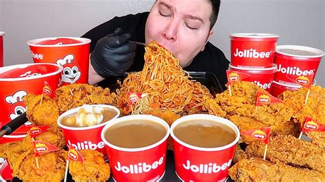 5,172 Calorie Jollibee Feast • MUKBANG - YouTube