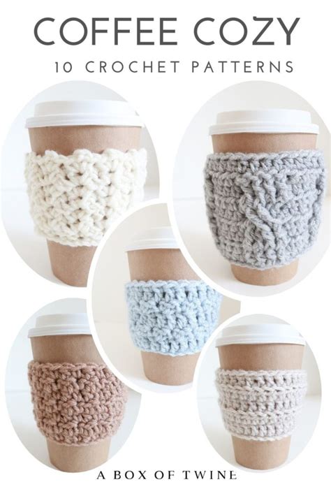 Crochet Cup Cozy Patterns