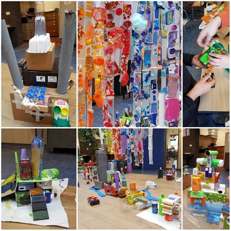 kunst met afval nme de naturij