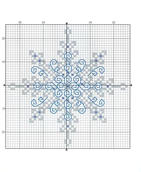 Pin On FLOCONS Snowflake Cross Stitch Cross Stitch Designs Cross