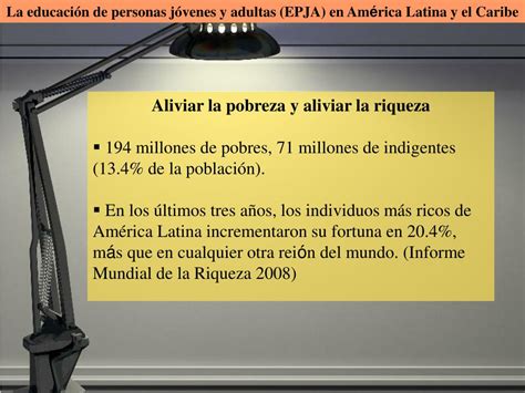Ppt Informe Sintesis Regional La Educaci N De Personas J Venes Y Adultas En Am Rica Latina Y