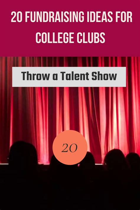 fundraising ideas clubs 7