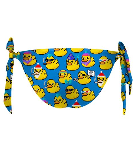 Pixel Rubber Duck Bikini Bows Bottom Mr Gugu Miss Go