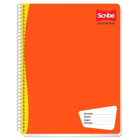 Cuaderno Scribe Profesional Escolar C7 100 Hjs C 36 7973 Artofit