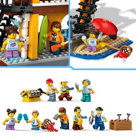 LEGO City 60422 Seaside Harbor with Cargo Ship Set | Smyths Toys UK