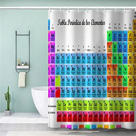 50 Mejor cortinas de ducha de tabla periodica en 2023 según los expertos