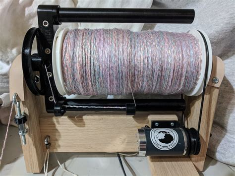 Spun And Plied On My Heavenly Handspinning Excelsior Electric Spinning
