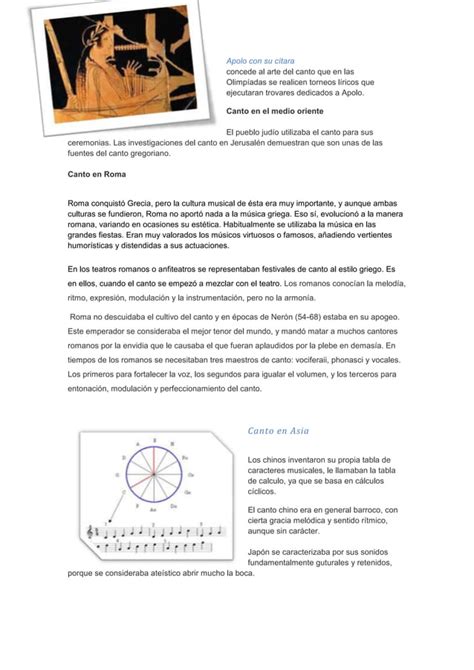 Historia Del Canto Pdf