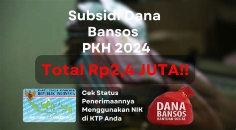 Nik Ktp Milik Nama Kpm Yang Terdaftar Di Dtks Ini Menerima Subsidi Dana