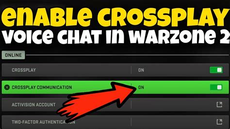 How To Enable Crossplay Voice Chat On Warzone Turn On Crossplay