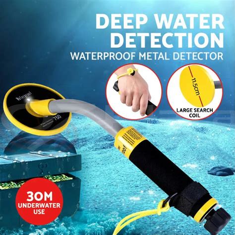 Metal Detector 30 Meter Underwater Metal Detector Hand Fully Waterproof