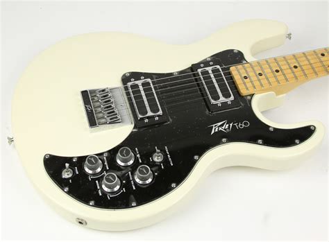 Peavey T 60 NOS As New 1980 White Guitar For Sale Thunder Road Guitars