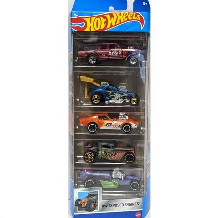 Hot Wheels Pack Hw Exposed Engines Importodousa