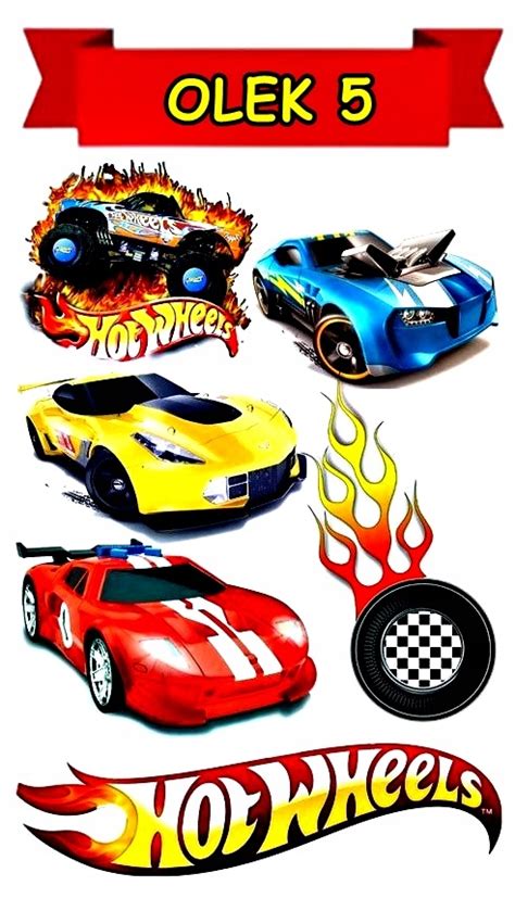 Op Atek Na Tort Hot Wheels Allegro Pl