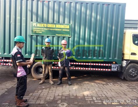 Pengelolaan Limbah B3 PT Pratama Abadi Industri PT Alekto Green