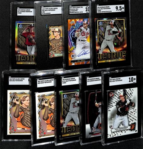 Lot Detail Lot Of Sgc Graded Baltimore Orioles Rookies Inc