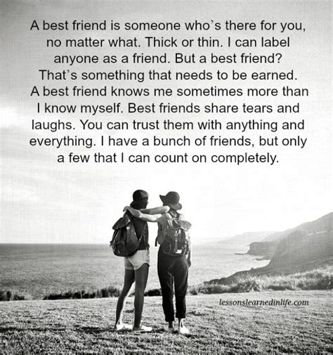 Best Friend Isn T Just A Word Lessons Learned In Life Quotes Lessons