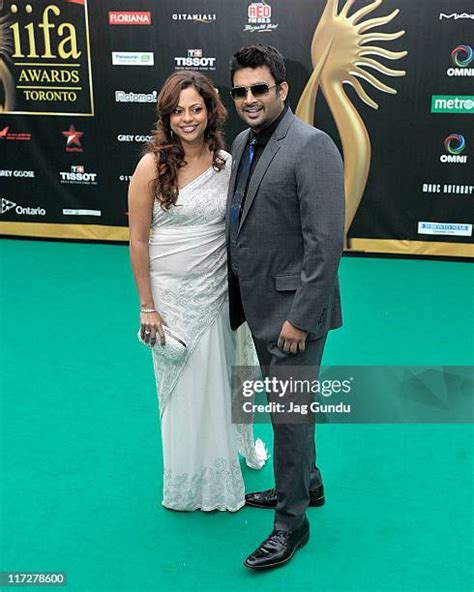 actor madhavan ranganathan  sarita birje attend  iifa fashion