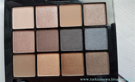 Turkusoowa Beauty Blog Eveline Nude All In One Eyeshadow Palette