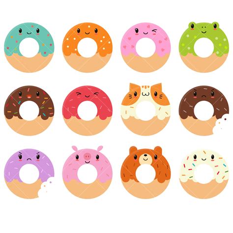 Free Cute Donut Cliparts, Download Free Cute Donut Cliparts png images ...