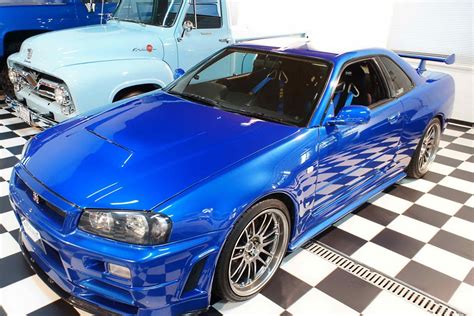 Paul Walker S Fast Furious R Nissan Skyline Gt R Front Quarter