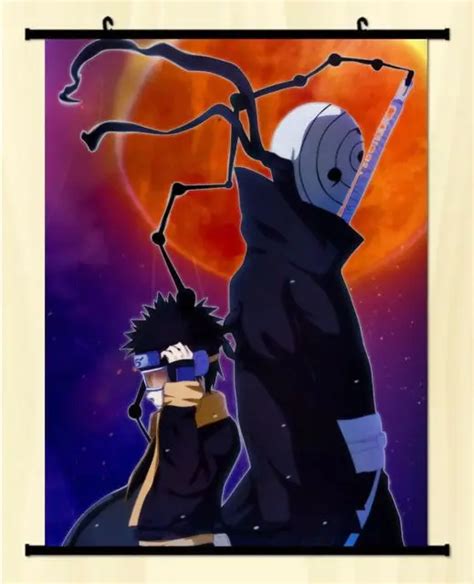 Naruto Sharingan Akatsuki Ninja Tobi Obito Madara Uchiha Poster Home